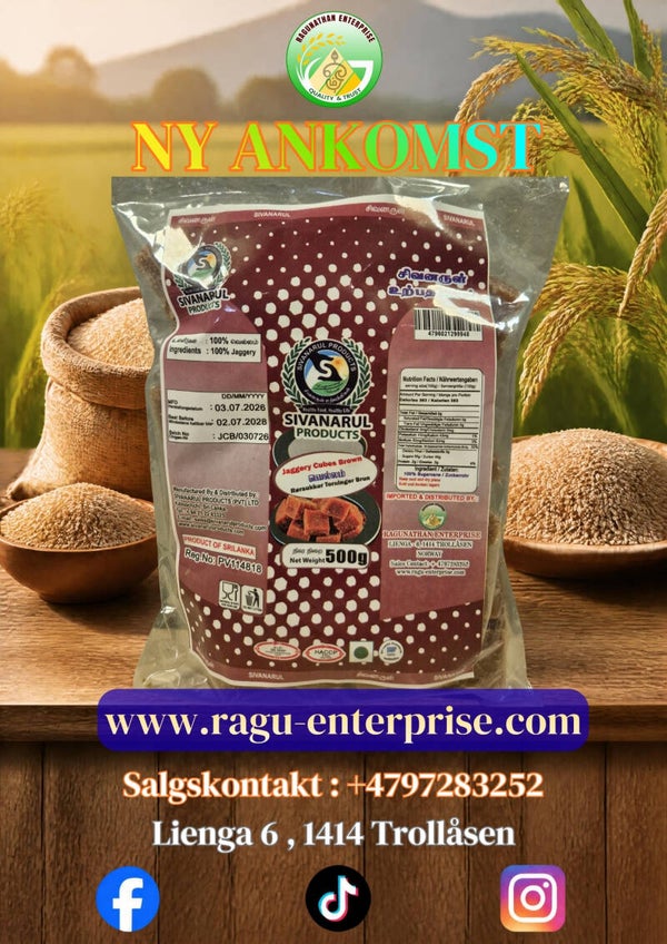 Jaggery Whole Brown 500g x 30