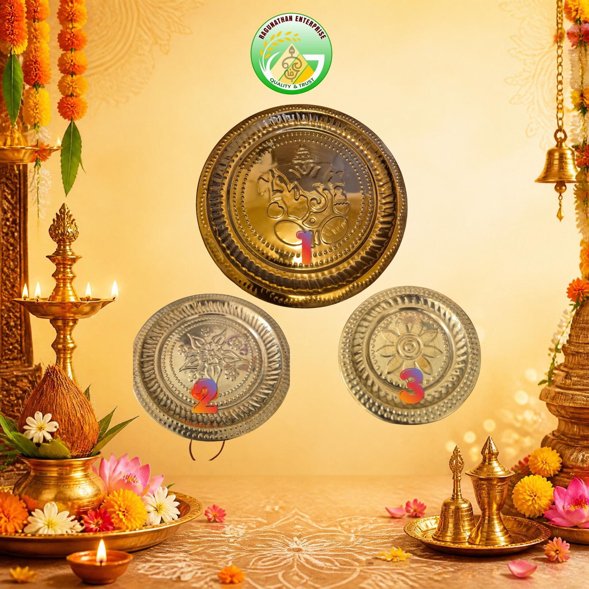 Poojai Thattu 1 x 10