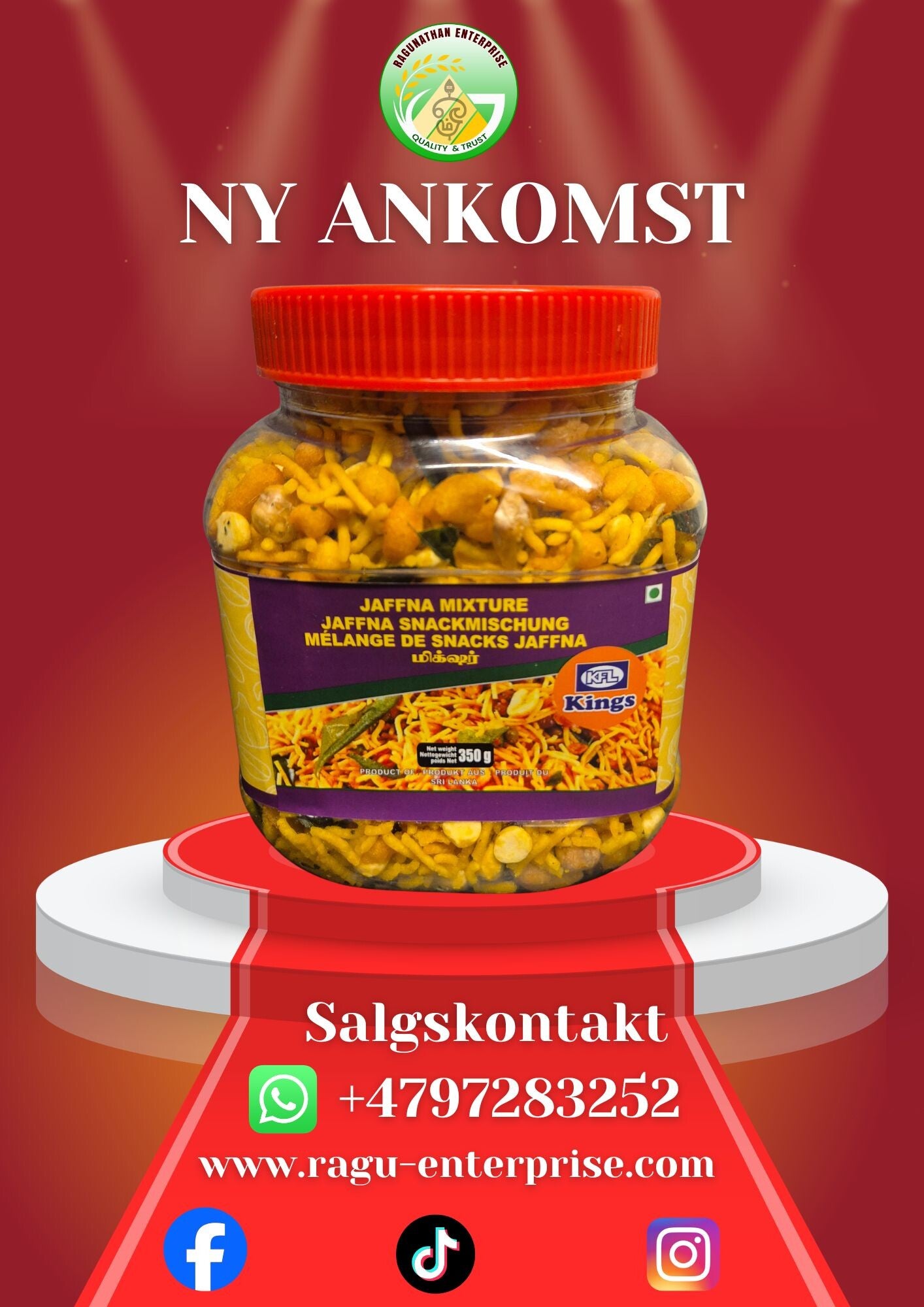 Jaffna Mixture 350g x 24