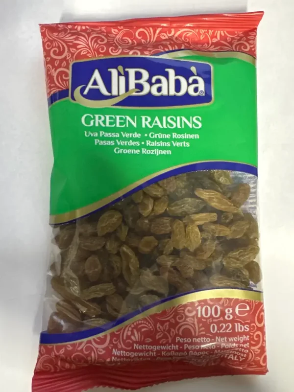 Green Raisins - 100g