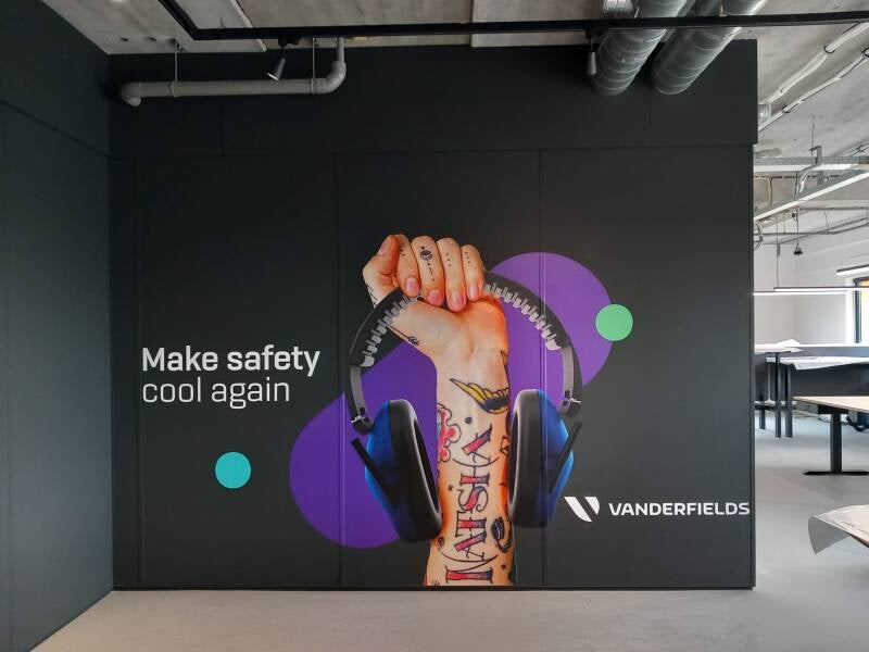 fotobehang lunchroom