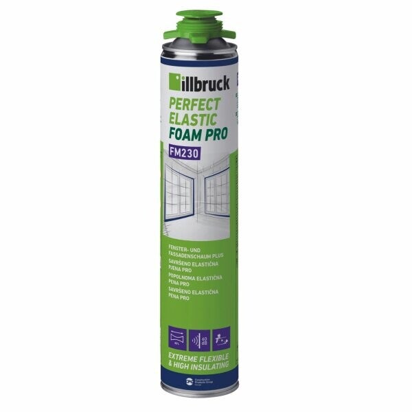 llbruck FM230 1K Fensterschaum PU Fassadenschaum 750 ml gelb