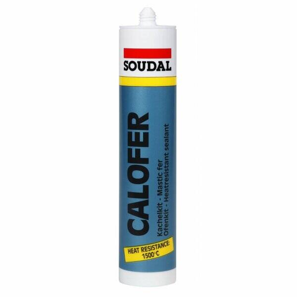 Soudal CALOFER hitzebeständiger Dichtstoff 300ml Kartusche schwarz