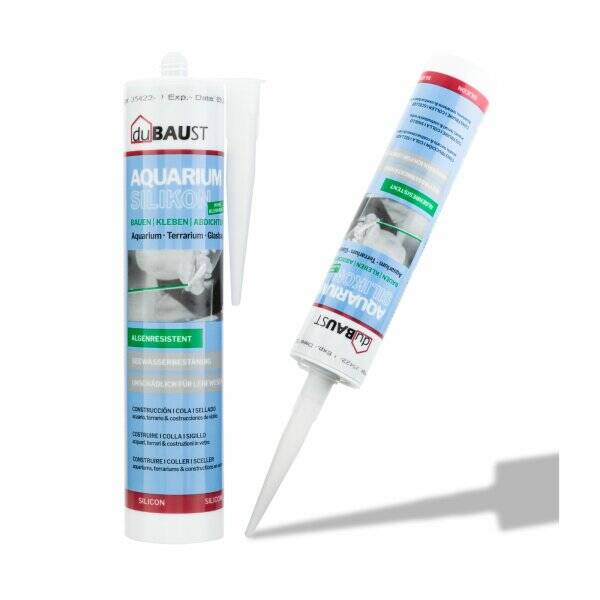 duBAUST Aquariumsilikon SAQ24 310 ml Kartusche - 2 Farben