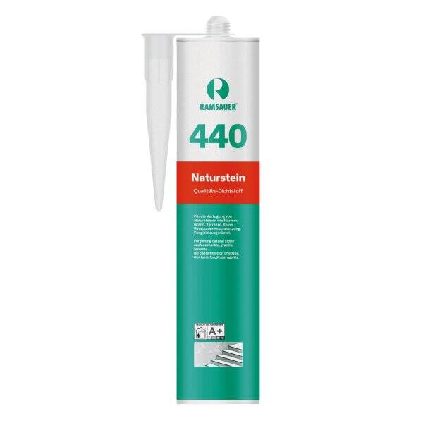 Ramsauer 440 Natursteinsilikon 310 ml Kartusche vers. Farben