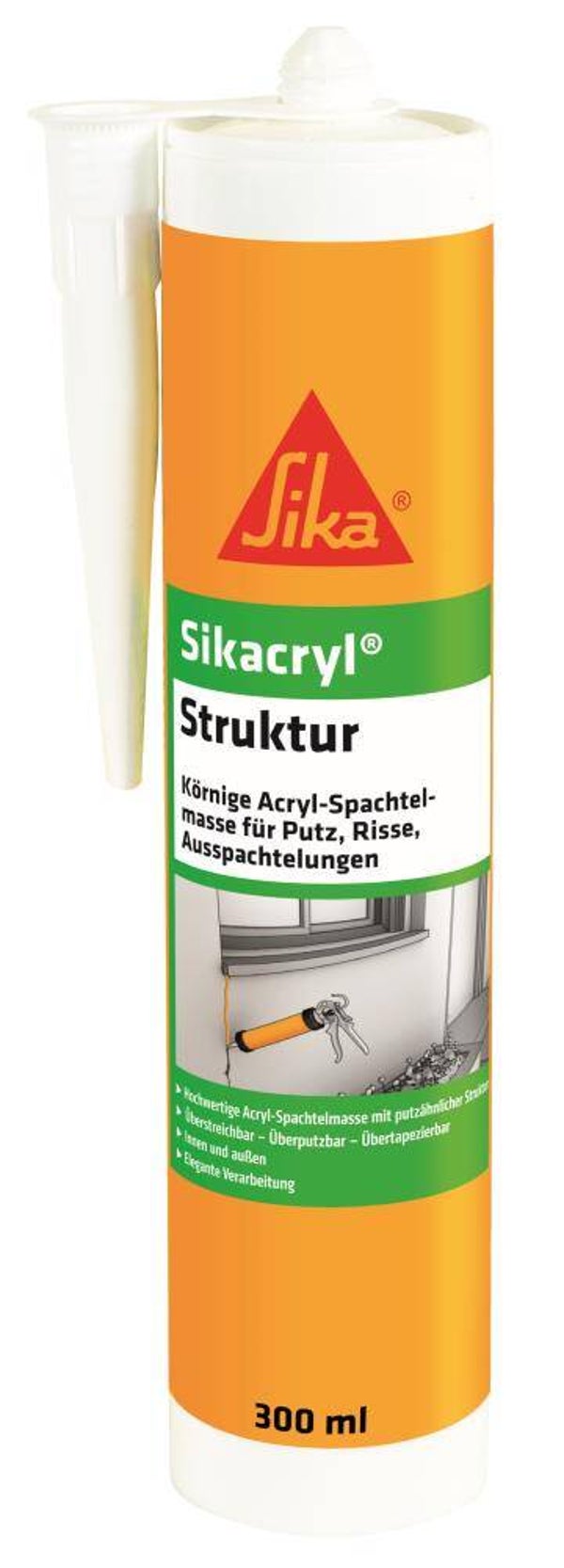 Sikacryl Struktur weiss 300ml