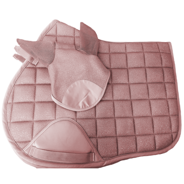 Elano Glitter 3D Mesh Saddle pad & Veil Set