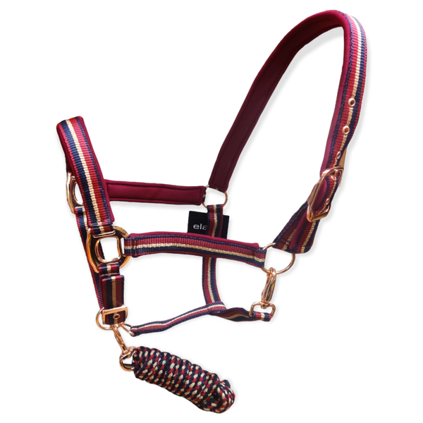 Elano Monza Headcollar & Rope Set,