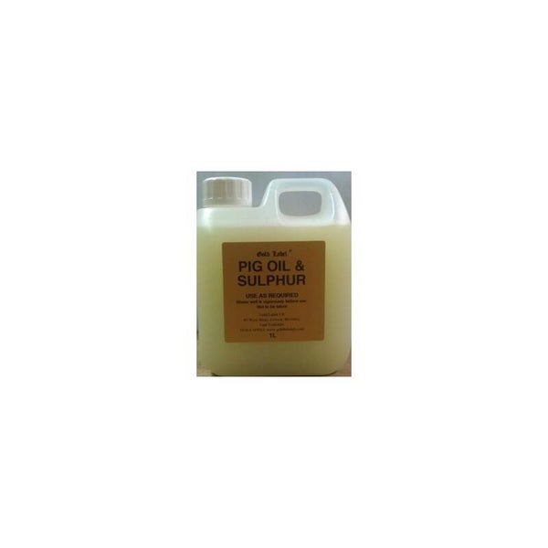 Gold Label Pig Oil & Sulphur 1L