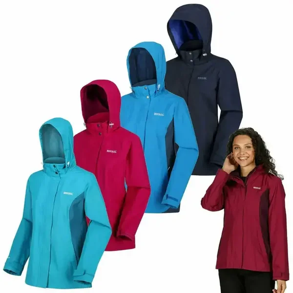 Regatta Womens Daysha Lightweight Waterproof Jacket.