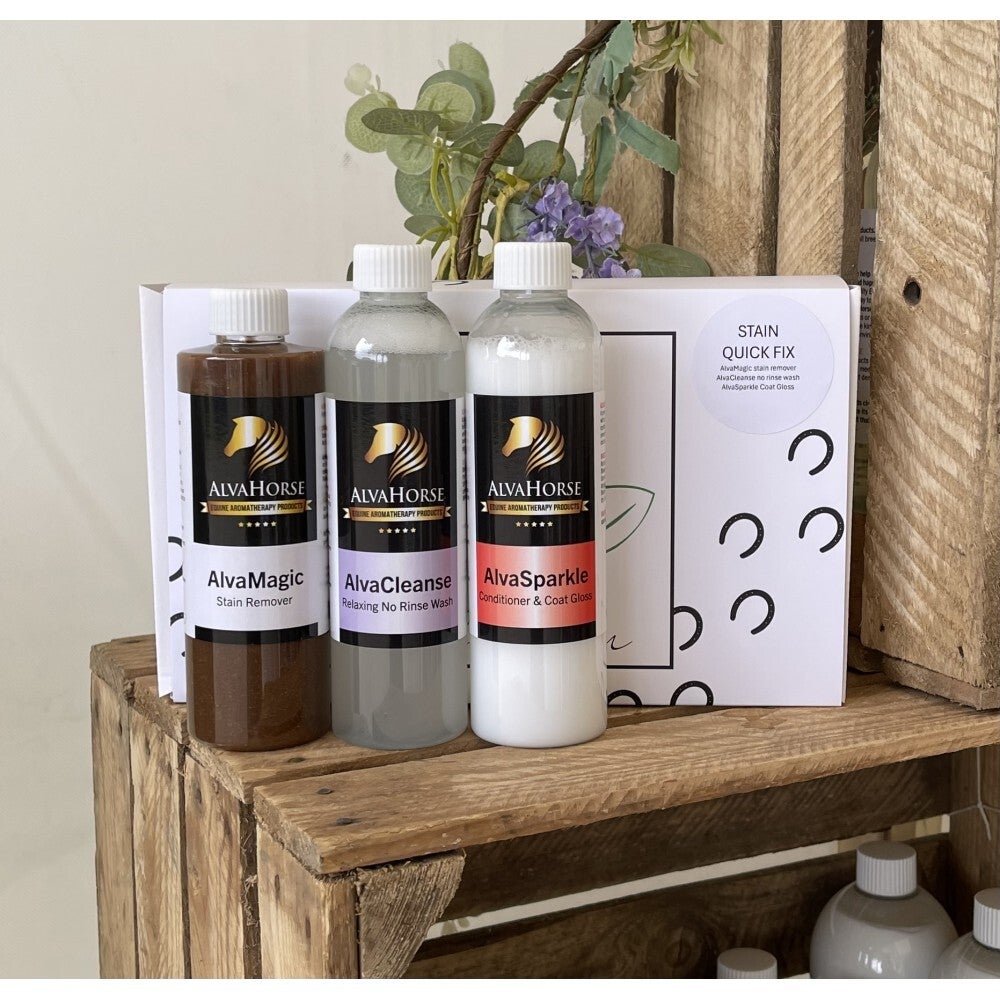 AlvaHorse Stain Quick Fix Collection.