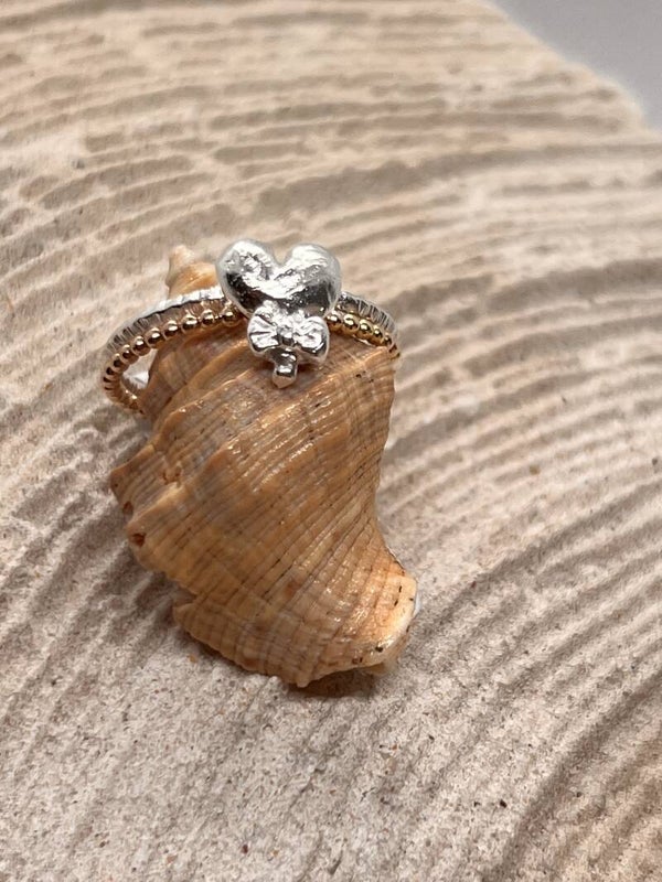 Ring mit Herz und Mäscheli