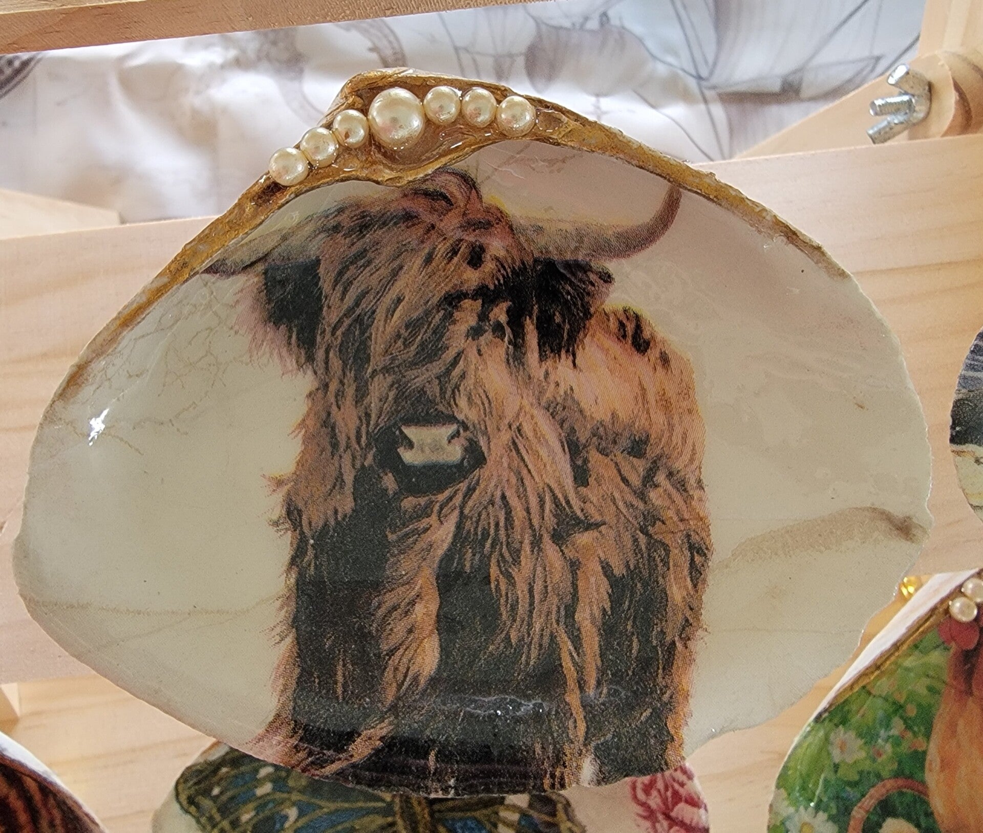 Trinket Dish Highland Cow
