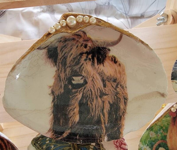 Trinket Dish Highland Cow