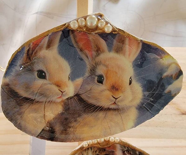 Trinket Dish Rabbits