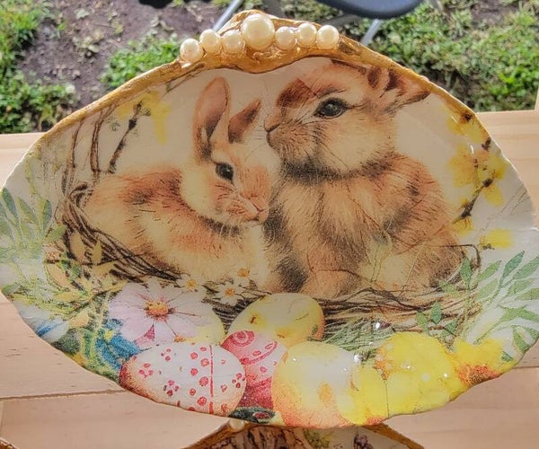 Trinket Dish Easter Rabbit