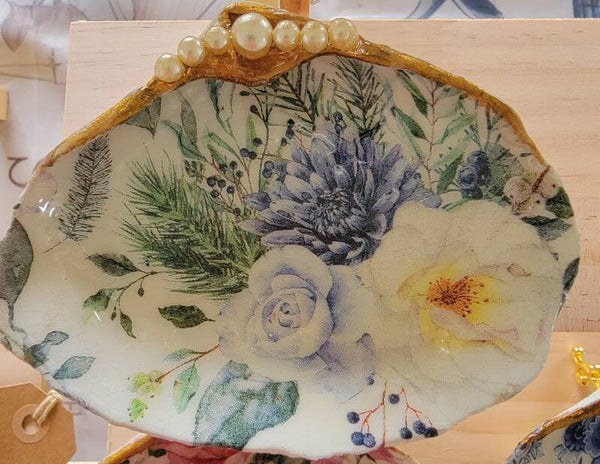 Trinket Dish Chrysanthemum