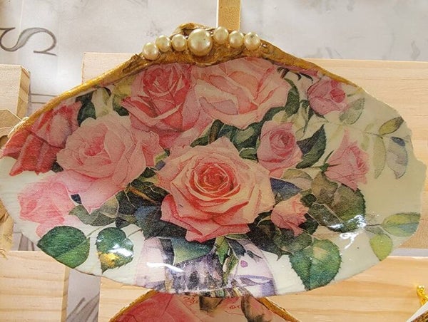 Trinket Dish Bouquet of Roses