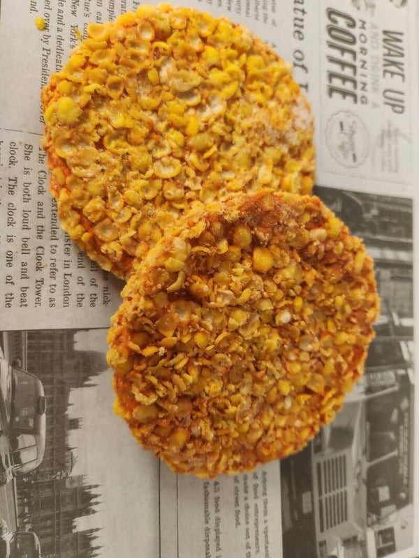 Crunchy Chickenburger Vegetarisch Beutel 1000 gr ca 11/12 St