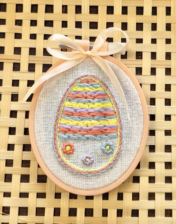 Mini borduurwerk Paasei