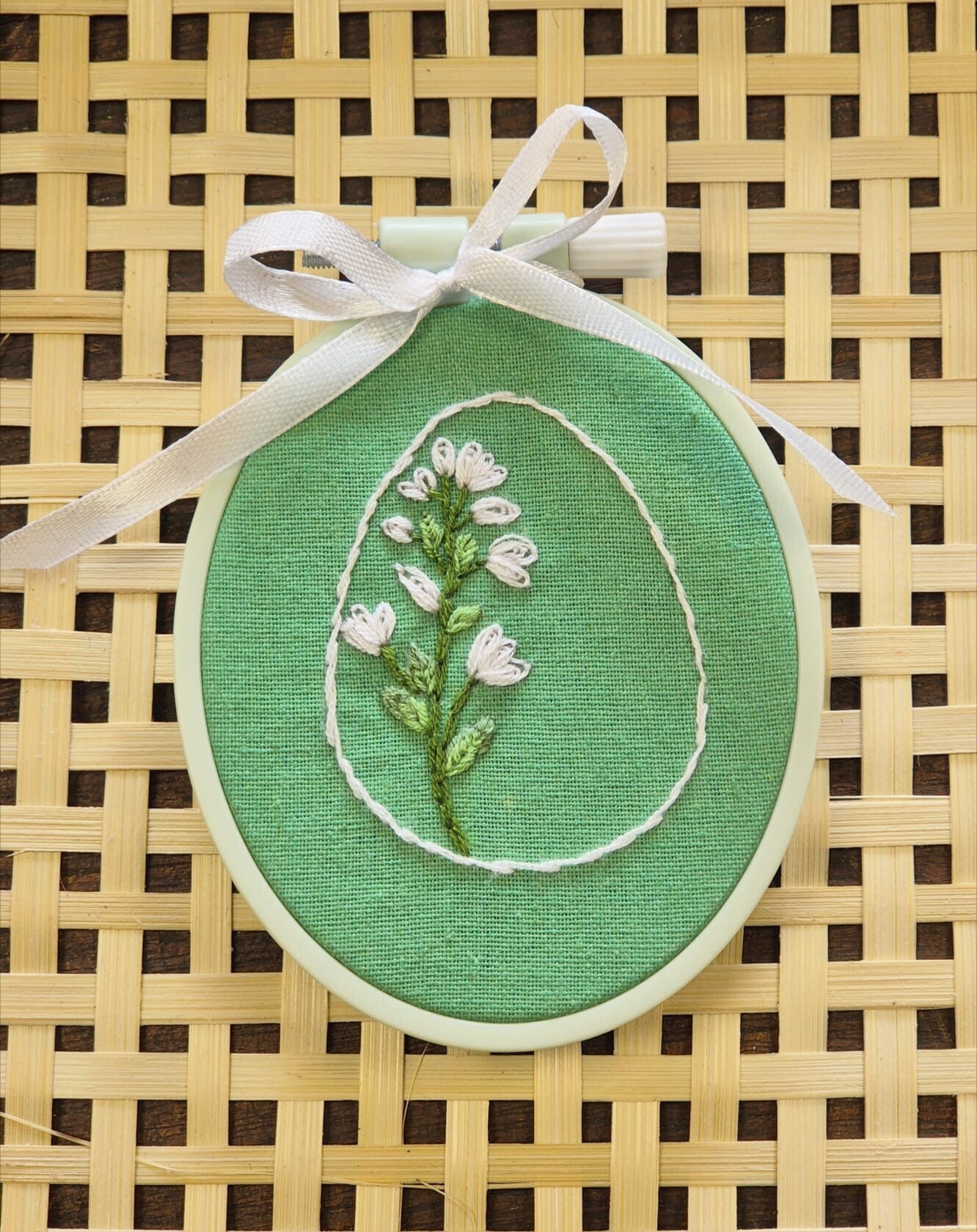 Mini borduurwerk Paasei