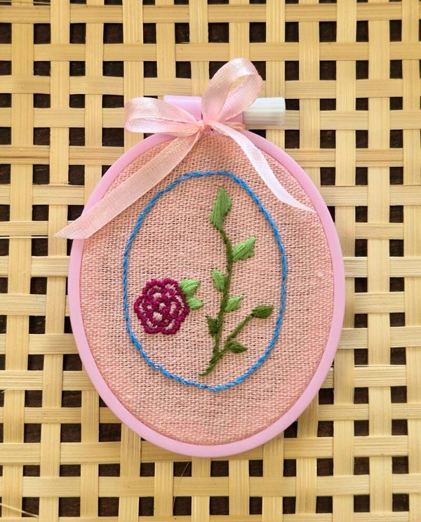 Mini borduurwerk Paasei