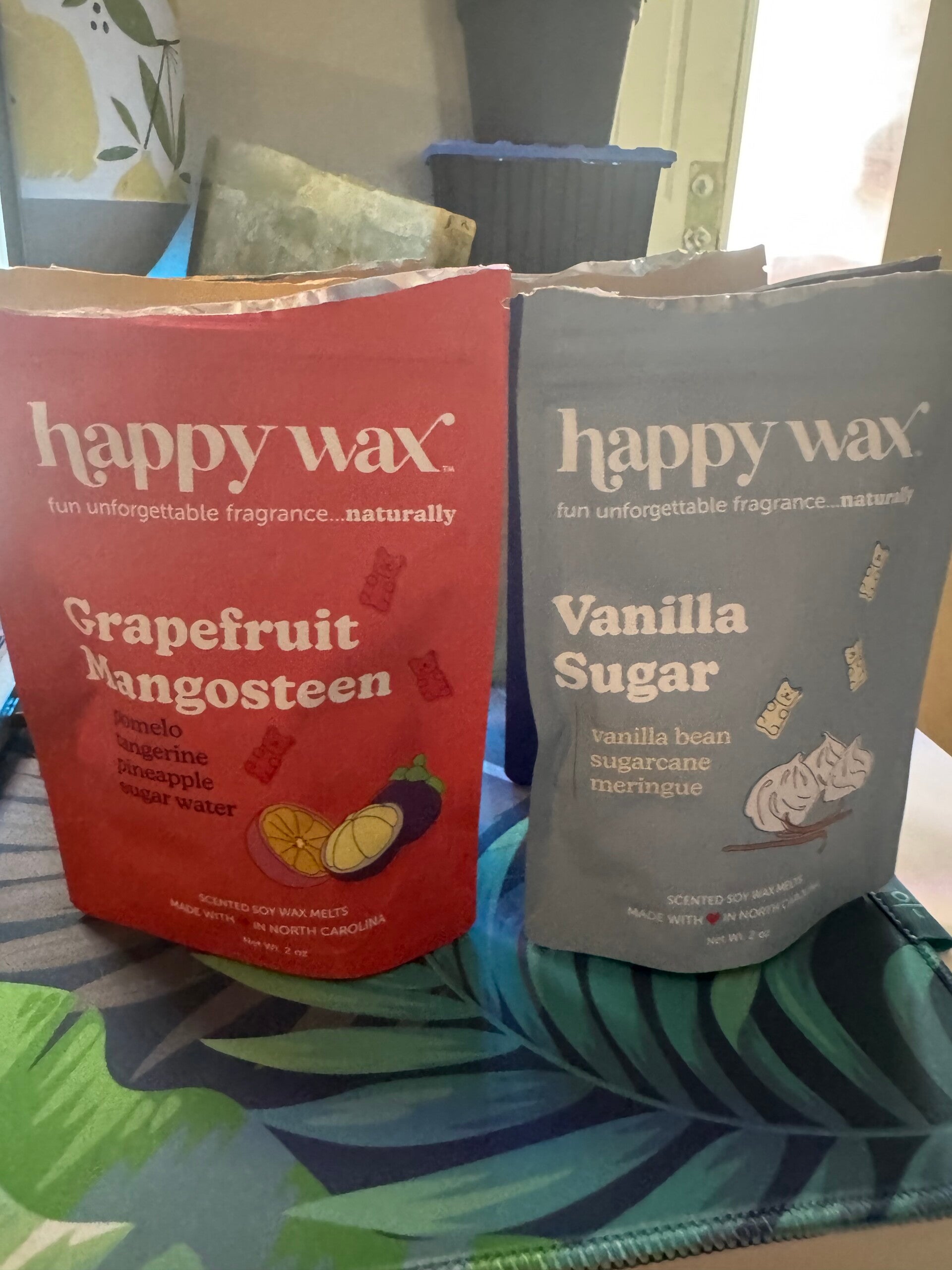 Used Wax melts