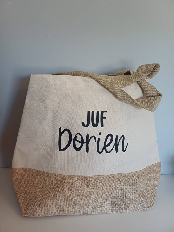 Strandtas juf of meester