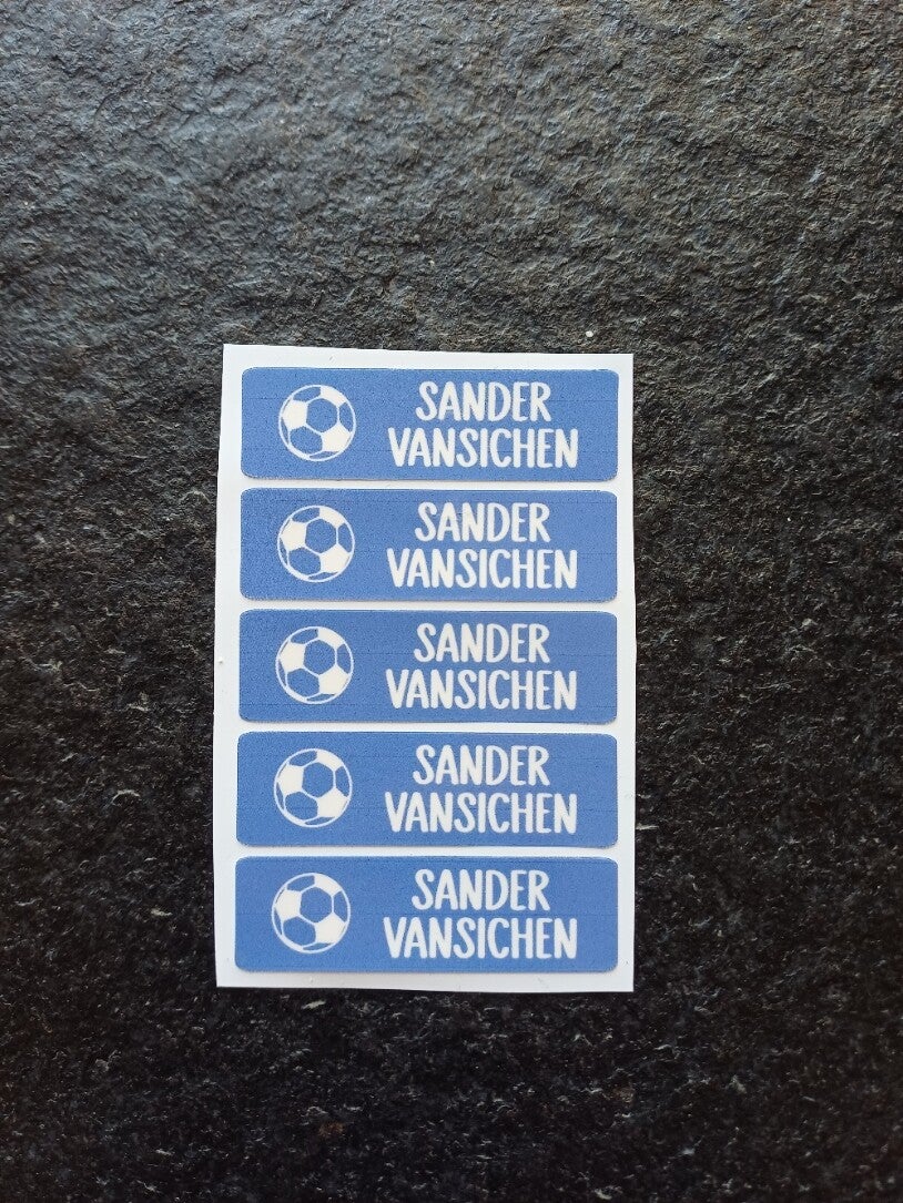 Naamstickers (set van 15)