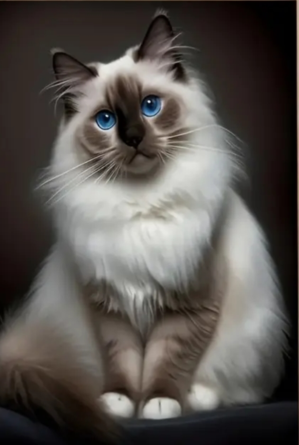 Diamond painting kat 30x40 ronde steentjes