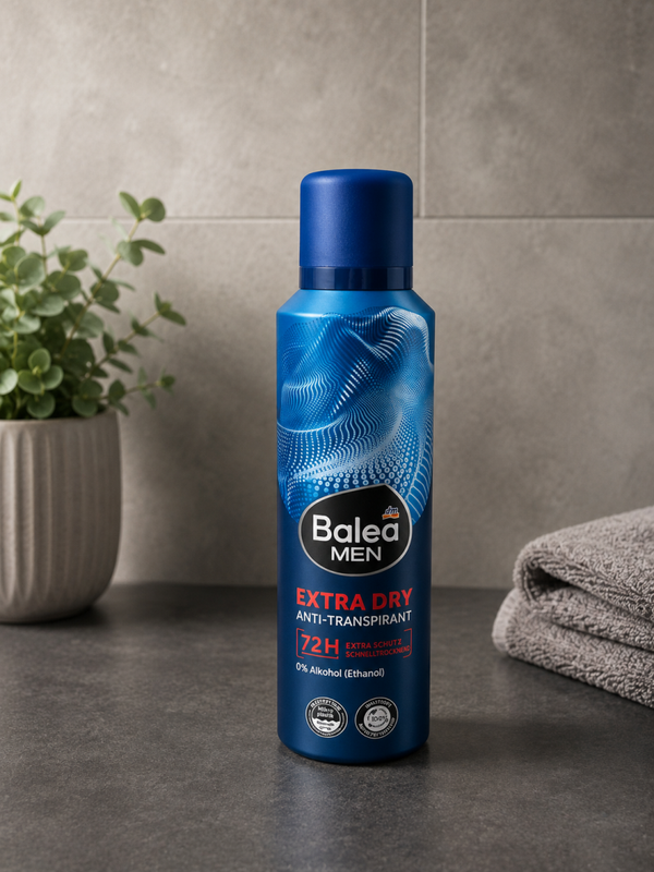 Balea MEN Extra Dry Anti-Transpirant 72H – 200 ml