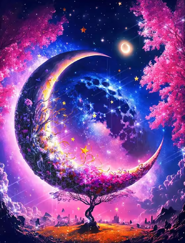 Diamond painting 30x40 ronde steentjes