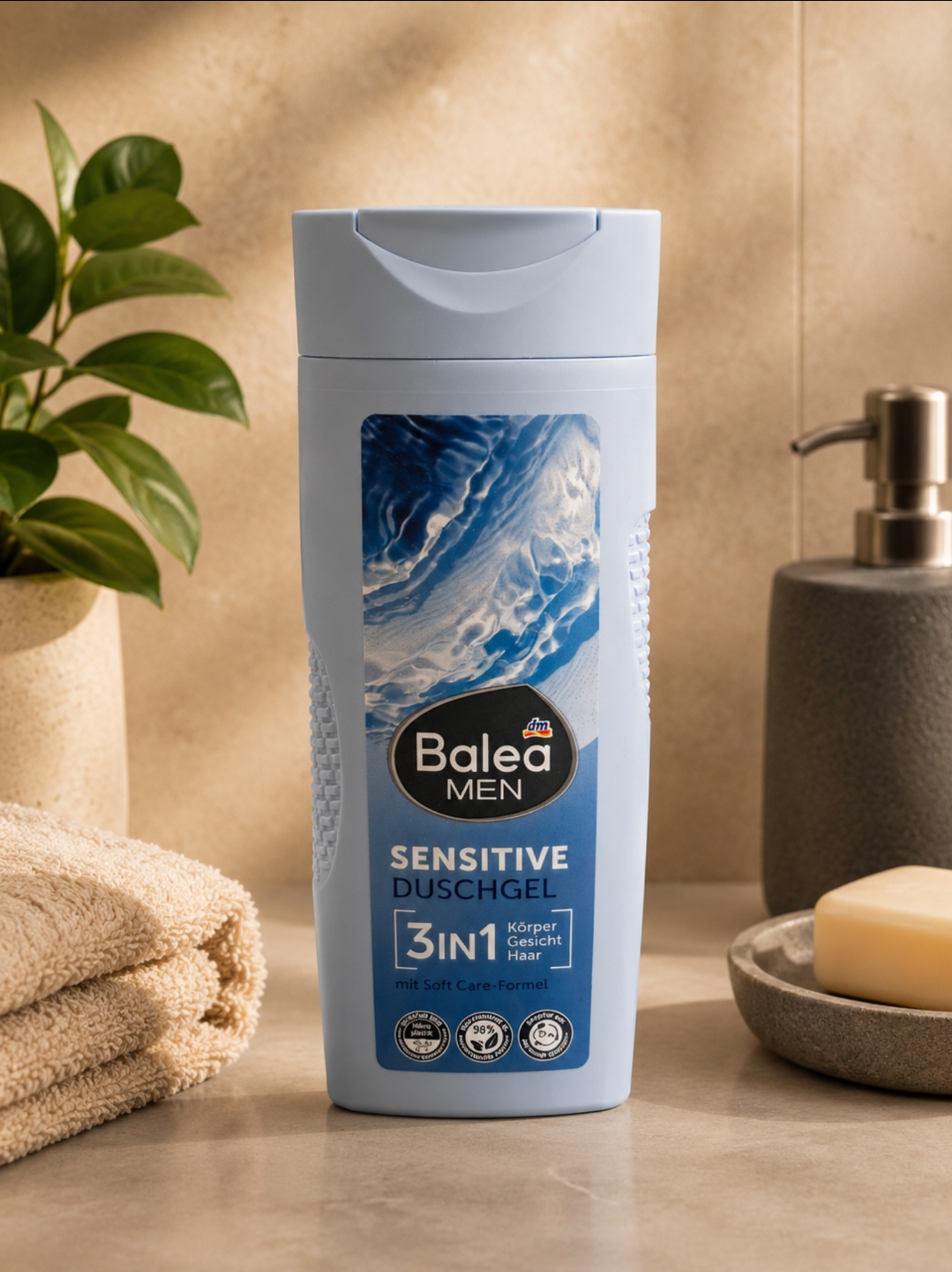 Balea Men Sensitive Douchegel 3-in-1 – 300 ml