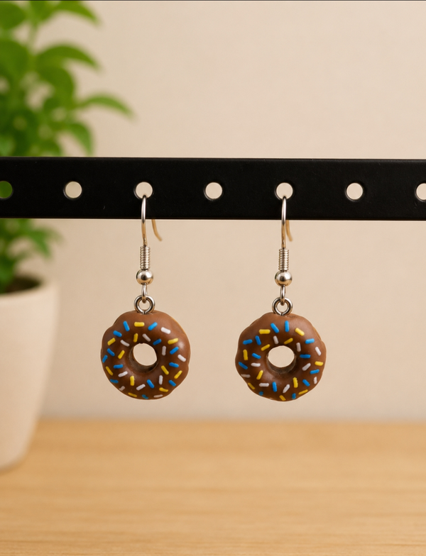🍩 Donut Oorbellen