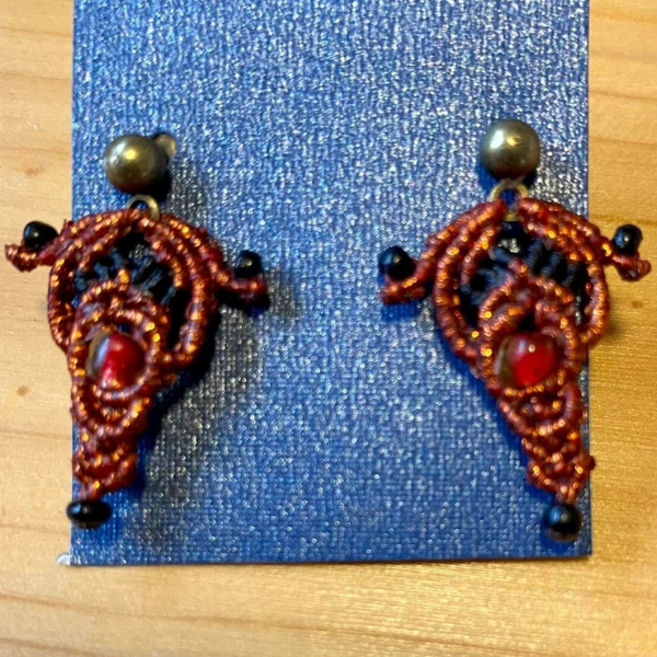 Oorbellen koperen godinnen