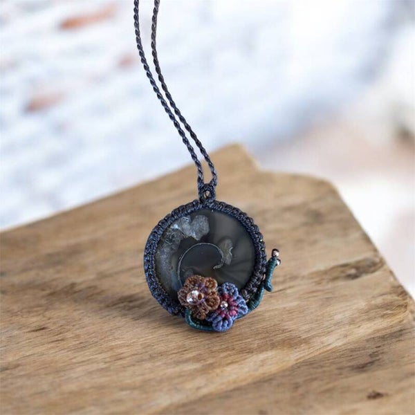 Ketting bloesem - fossiel