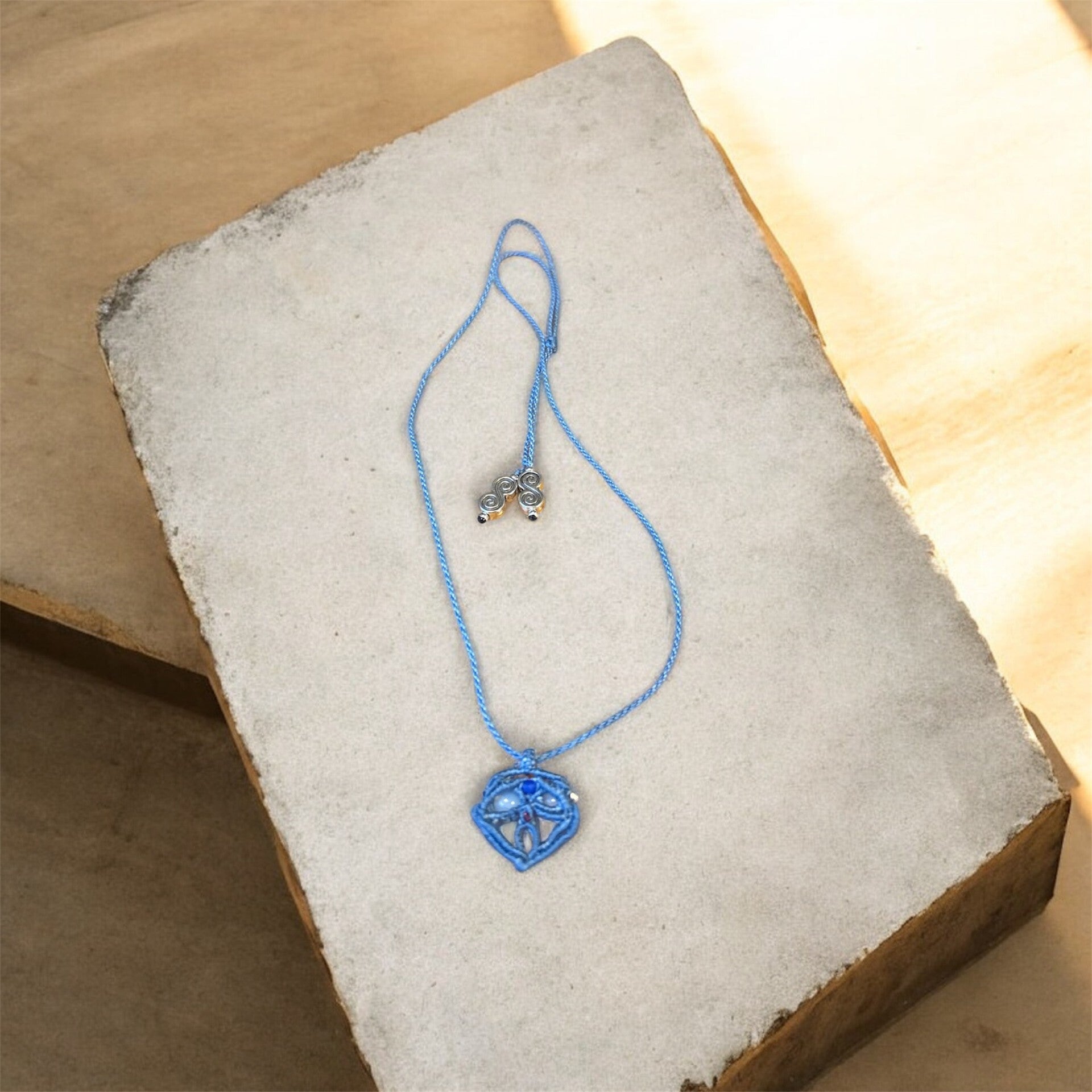 Ketting Luchtvrouwe - met opaliet