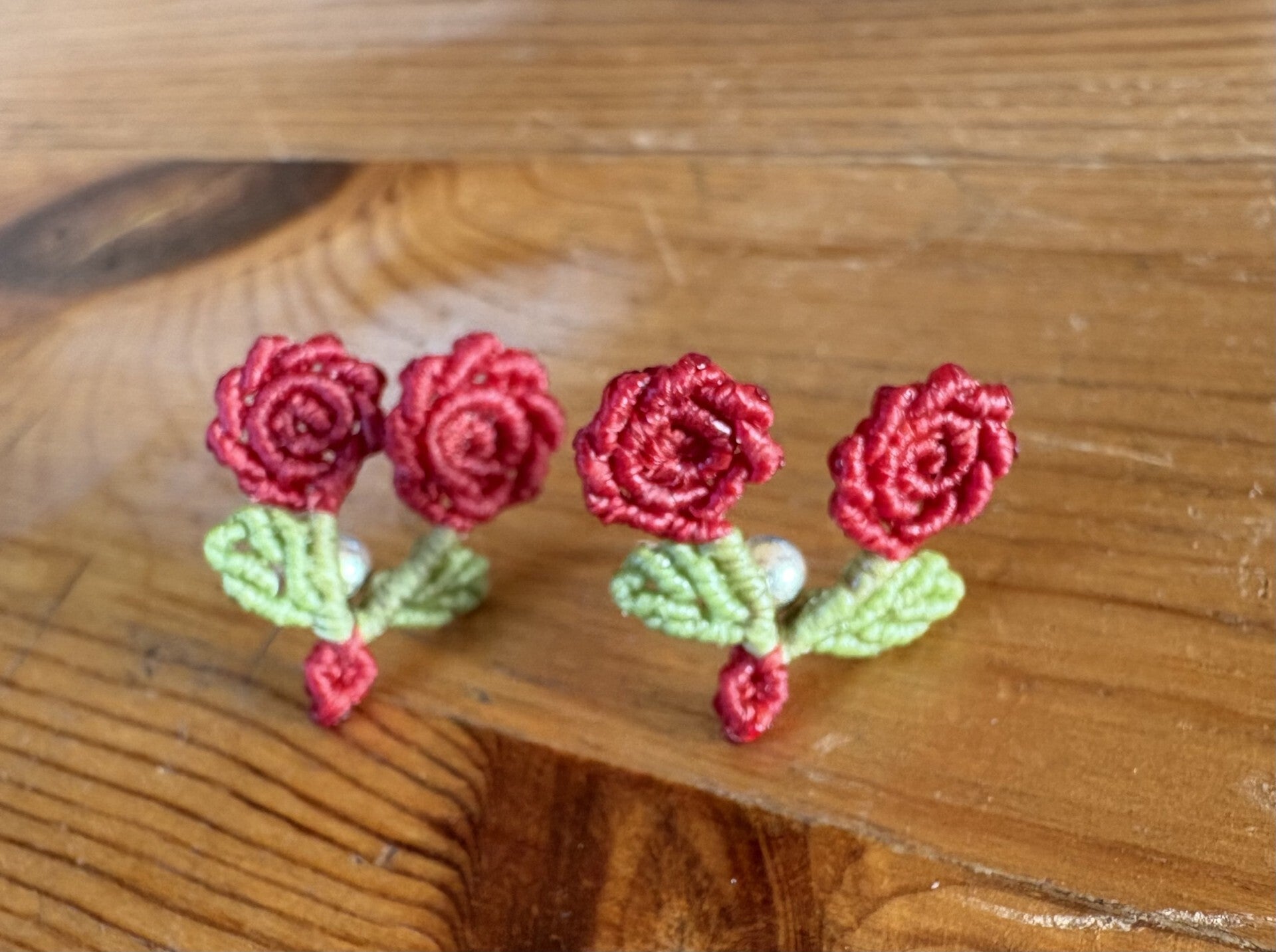 Oorbellen bloemenboeketje