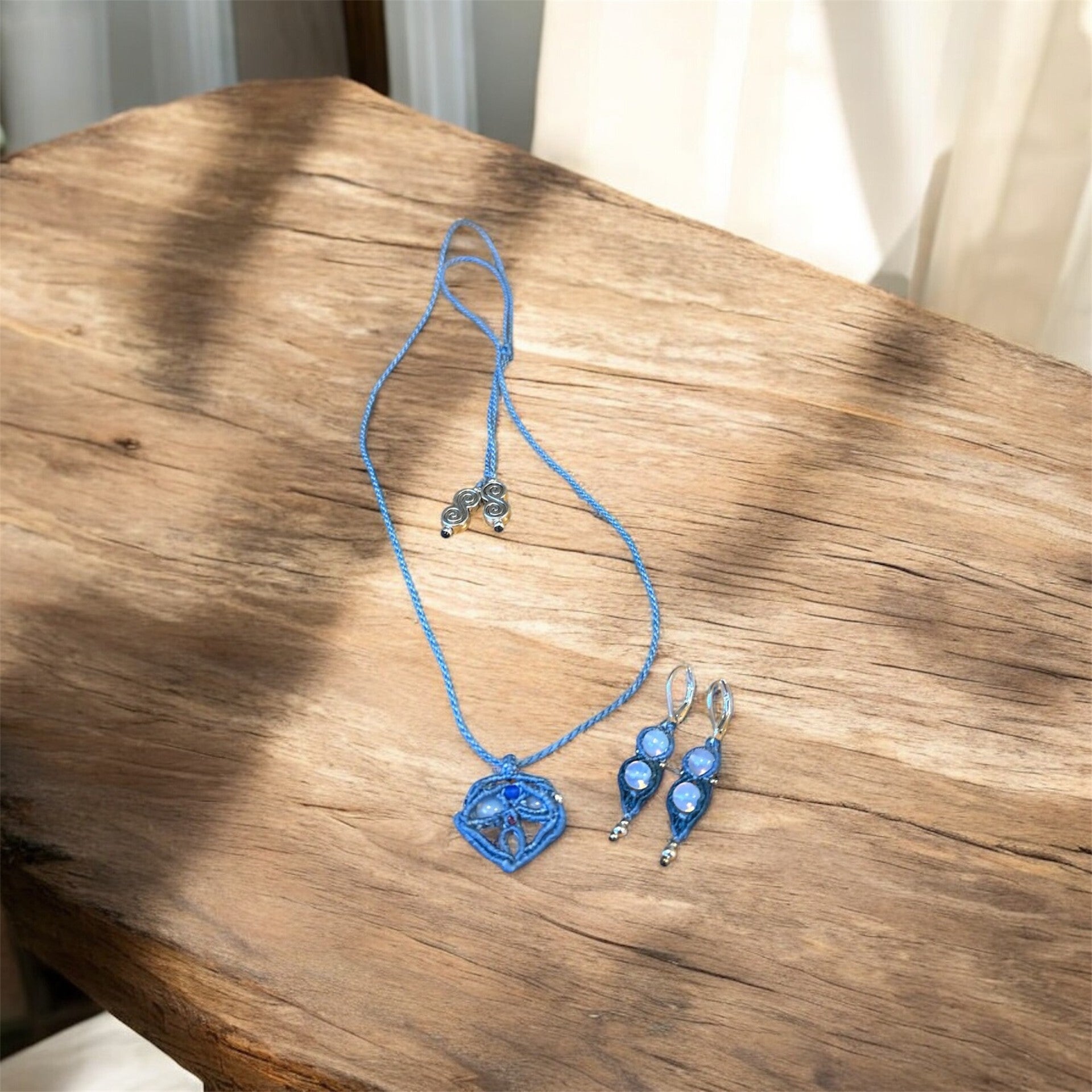 Set Luchtvrouwe - met opaliet