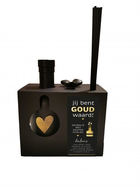 geurstokjes Jij bent goud waard