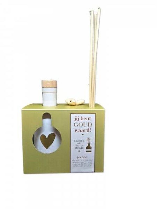 Geurstokjes Goud Jij bent goud waart