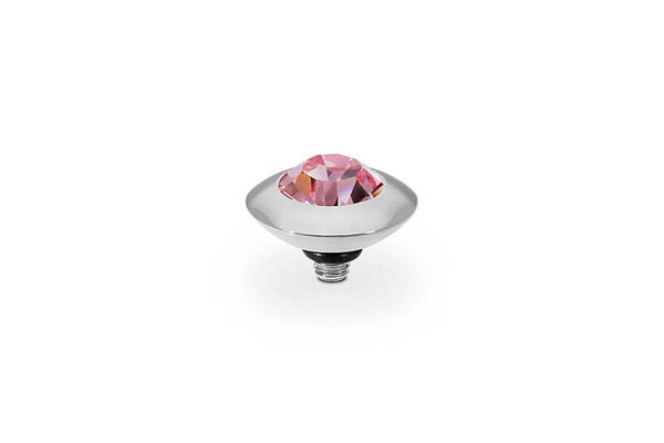 Tondo 9mm light rose zilver