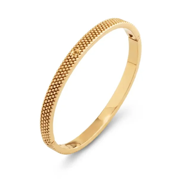 Melano Twisted Tesh Armband goud