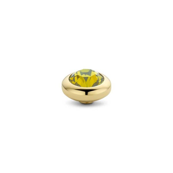 Vivid steentje Basic CZ Yellow goud