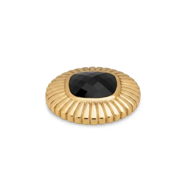 Melano Kosmic Radiant Cushion Steen black
