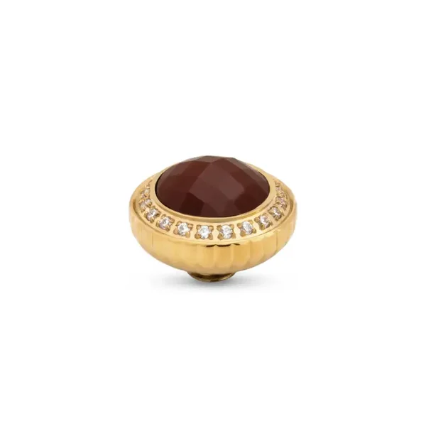 Melano Vivid Circle Glow Steentje cherry chocolat