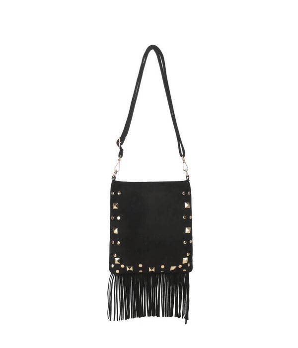 Crossbody boho zwart