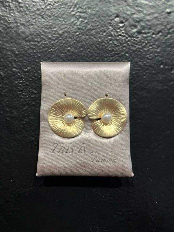 Oorbellen goud klipjes