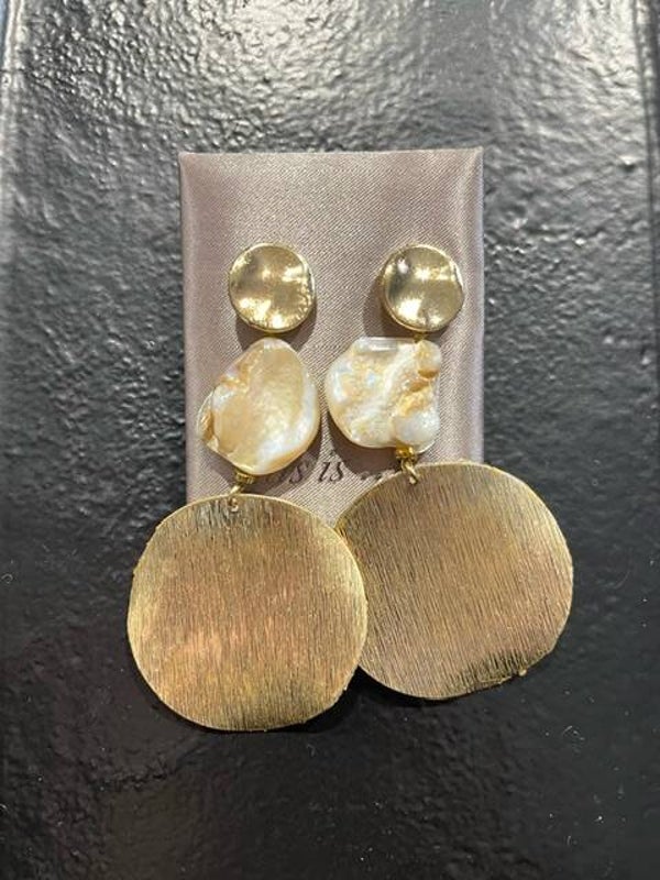 Oorbellen goud cirkels