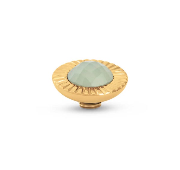 Melano Vivid Sunburst Steentje - Soft Green